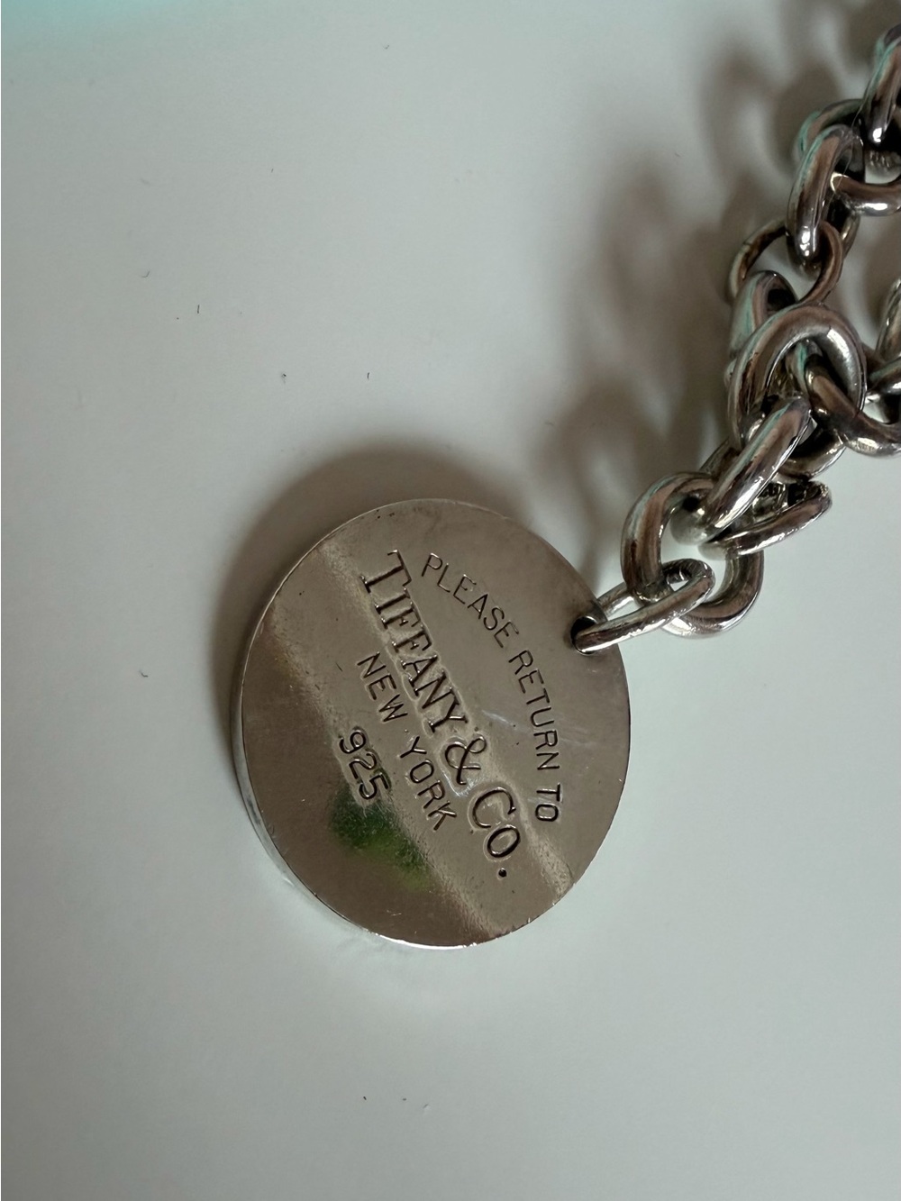 Tiffany & Co. Return to Tiffany Round Tag Bracelet - Picture 2 of 6